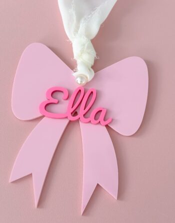 Elegant Acrylic Place Card or Gift Tag