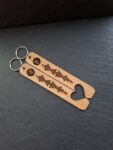 Personalised Spotify Keychain Set