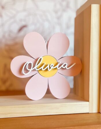 Personalised Daisy Name Plaque