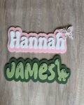 Personalised Acrylic Door sign