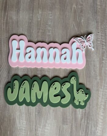 Personalised Acrylic Door sign
