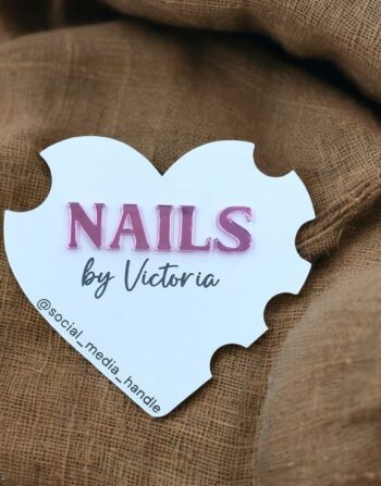 Heart-Shaped One-Hand Nailfie Sign