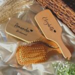 Personalised Wooden Paddle Hair Brush