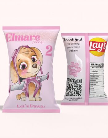 Pink Paw Patrol Party Packet