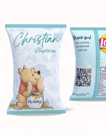 Winnie the Pooh Baptism Party Packet